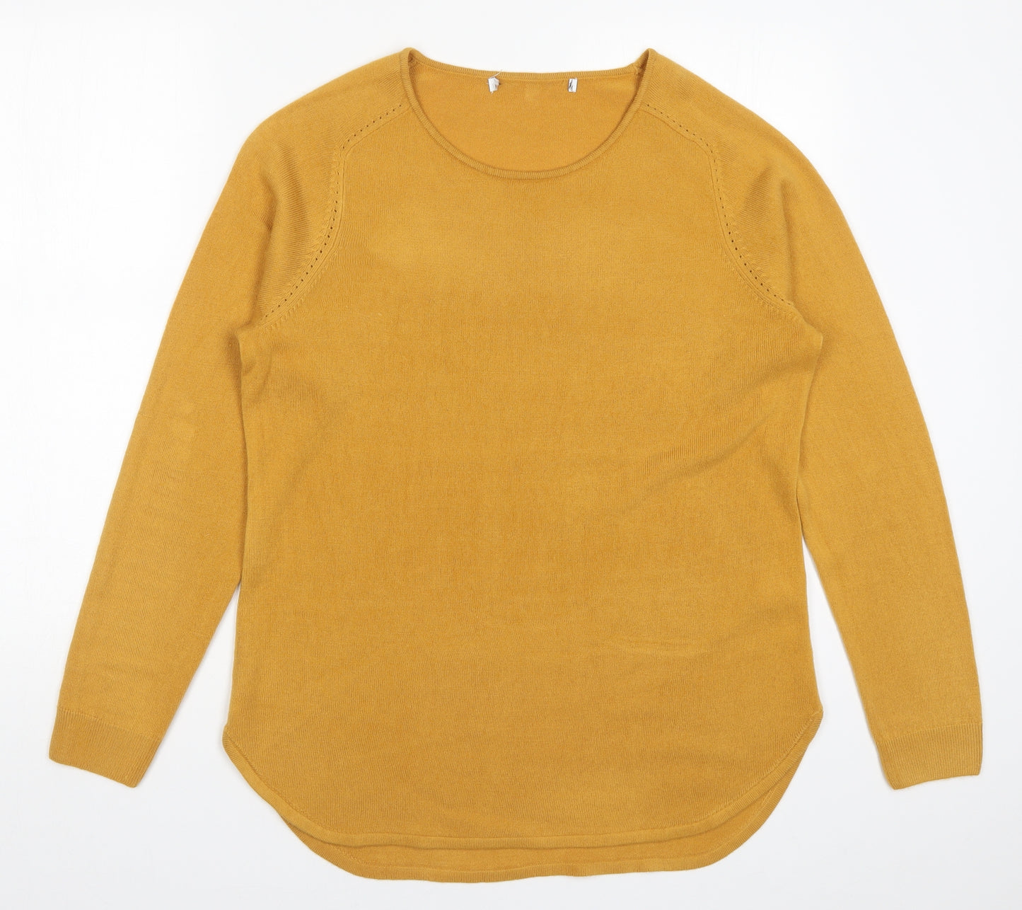 Preworn Womens Beige  Knit Pullover Jumper Size L