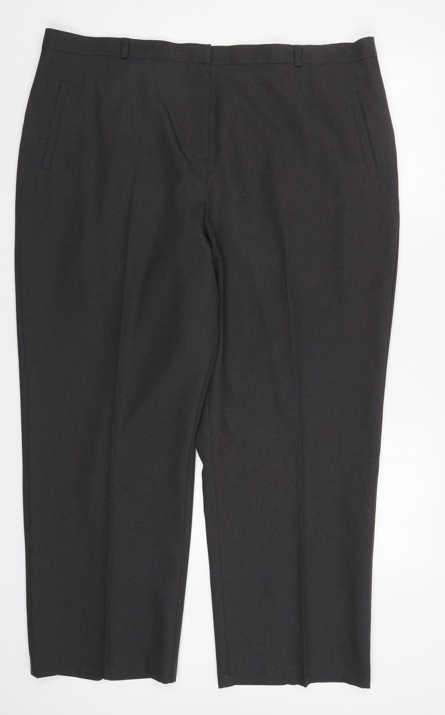 BHS Womens Grey   Trousers  Size 22 L28 in