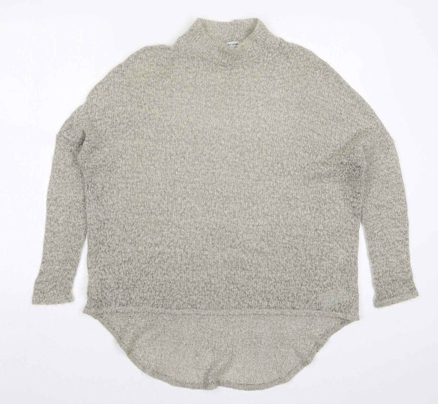 Light Before Dark Womens Grey  Knit Pullover Jumper Size S