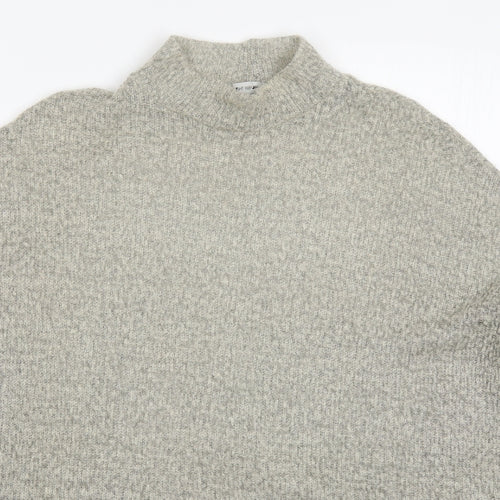 Light Before Dark Womens Grey  Knit Pullover Jumper Size S