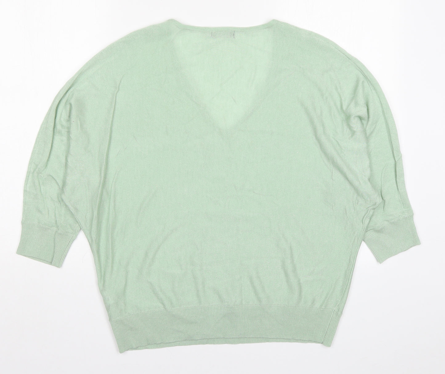 M&Co Womens Green   Pullover Jumper Size 12