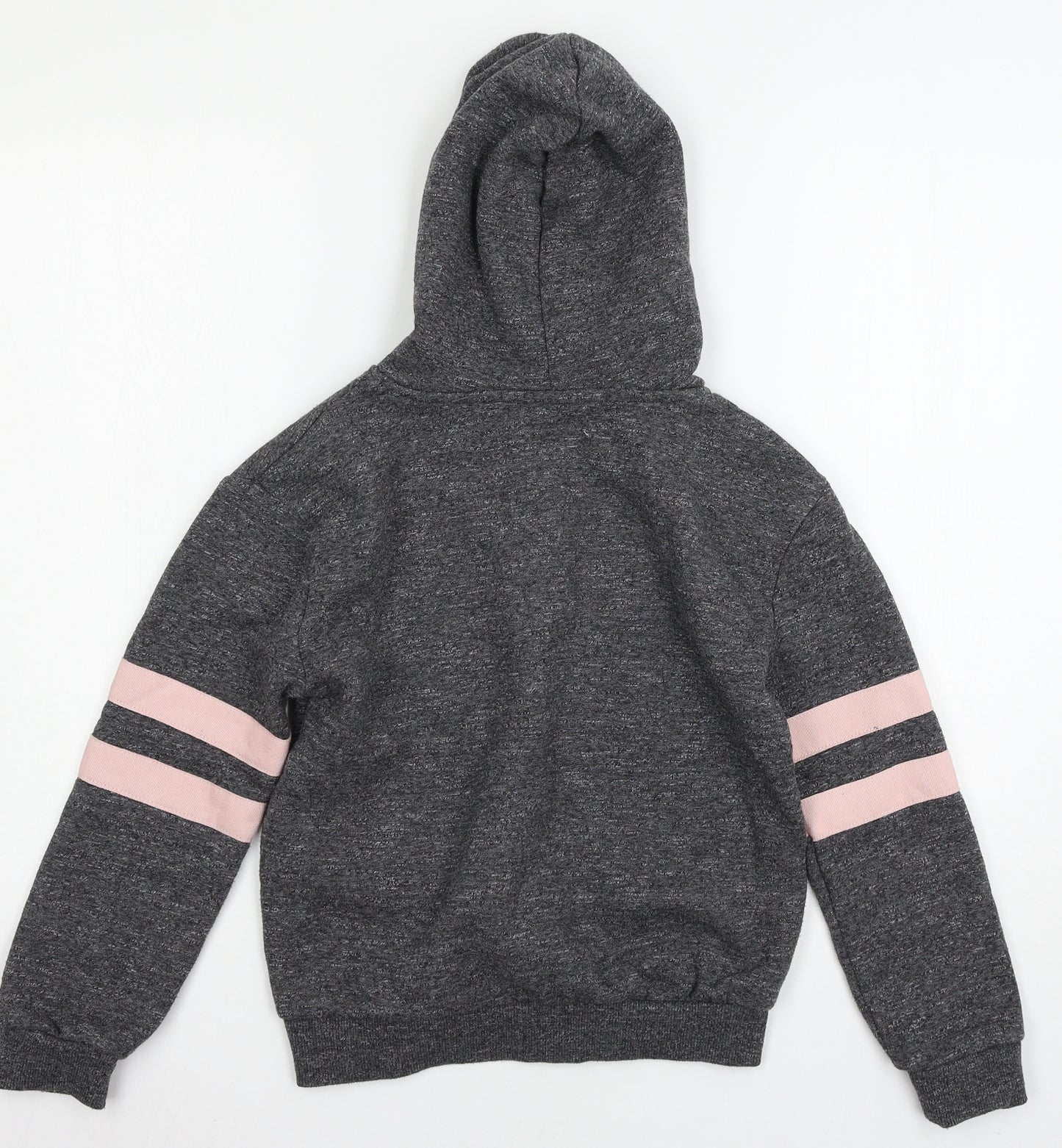 Primark Girls Blue  Jersey Pullover Hoodie Size 9-10 Years
