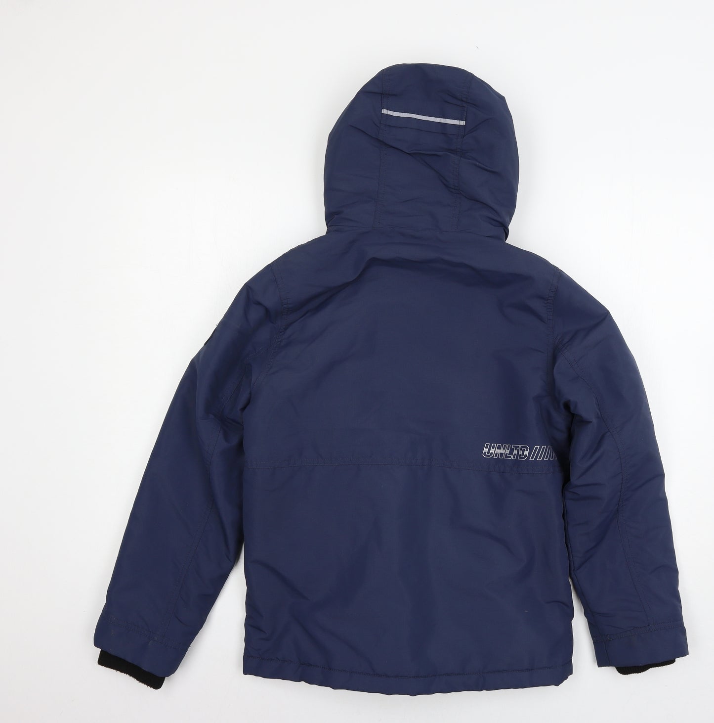 NEXT Boys Blue   Parka Coat Size 11 Years