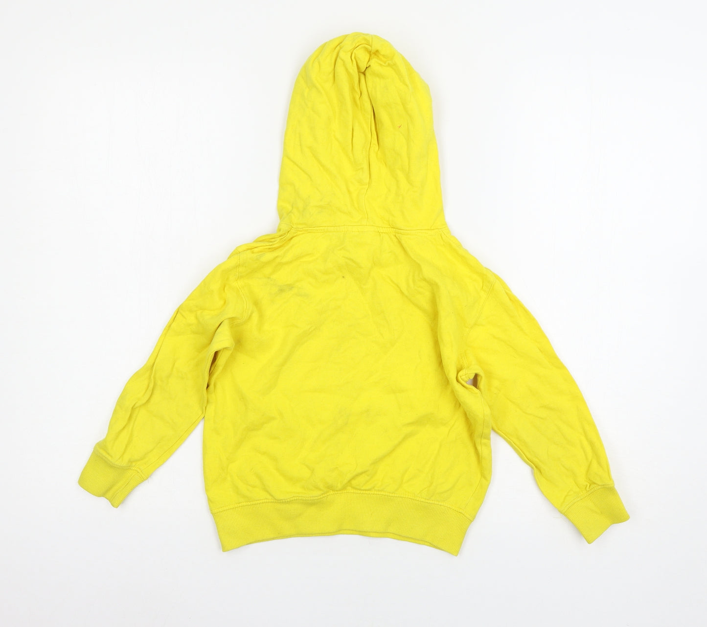 Despicable Me Boys Yellow  Jersey Pullover Hoodie Size 6-7 Years  - Mino