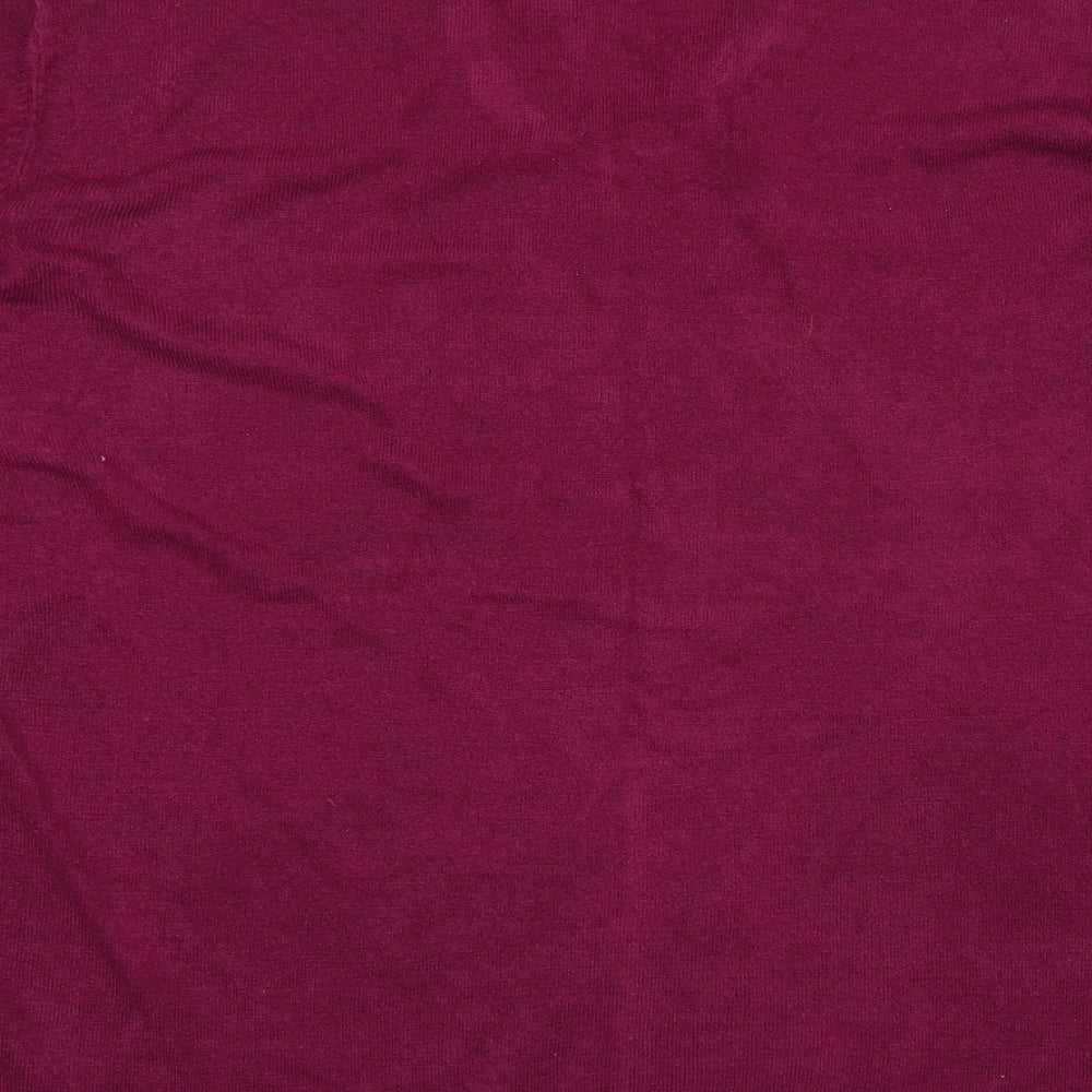 Marks and Spencer Mens Purple  Knit Pullover Jumper Size XL
