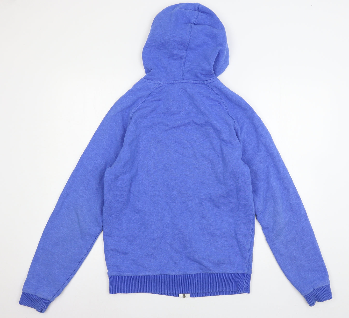 Jack Wills Mens Black  Jersey Full Zip Hoodie Size S