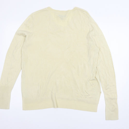 Primark Womens Beige  Knit Pullover Jumper Size 12