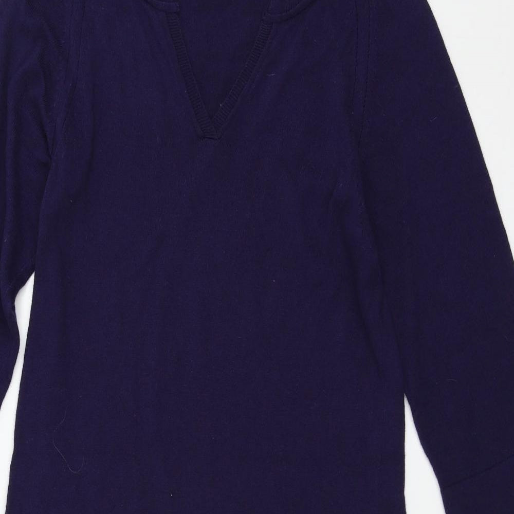 Marks and Spencer Womens Blue  Knit Jumper Dress  Size 12
