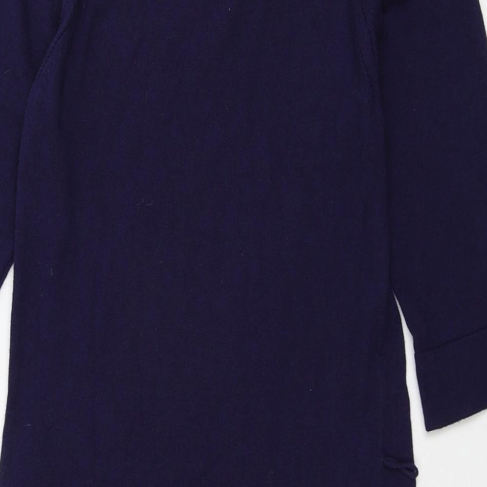 Marks and Spencer Womens Blue  Knit Jumper Dress  Size 12