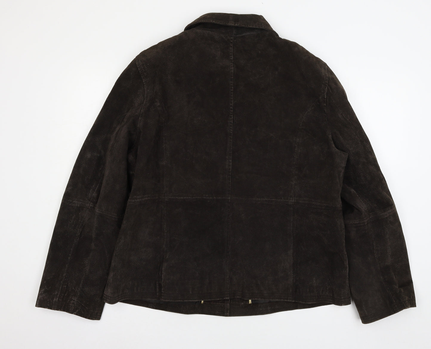 TU Womens Brown   Jacket  Size 18  - Suede
