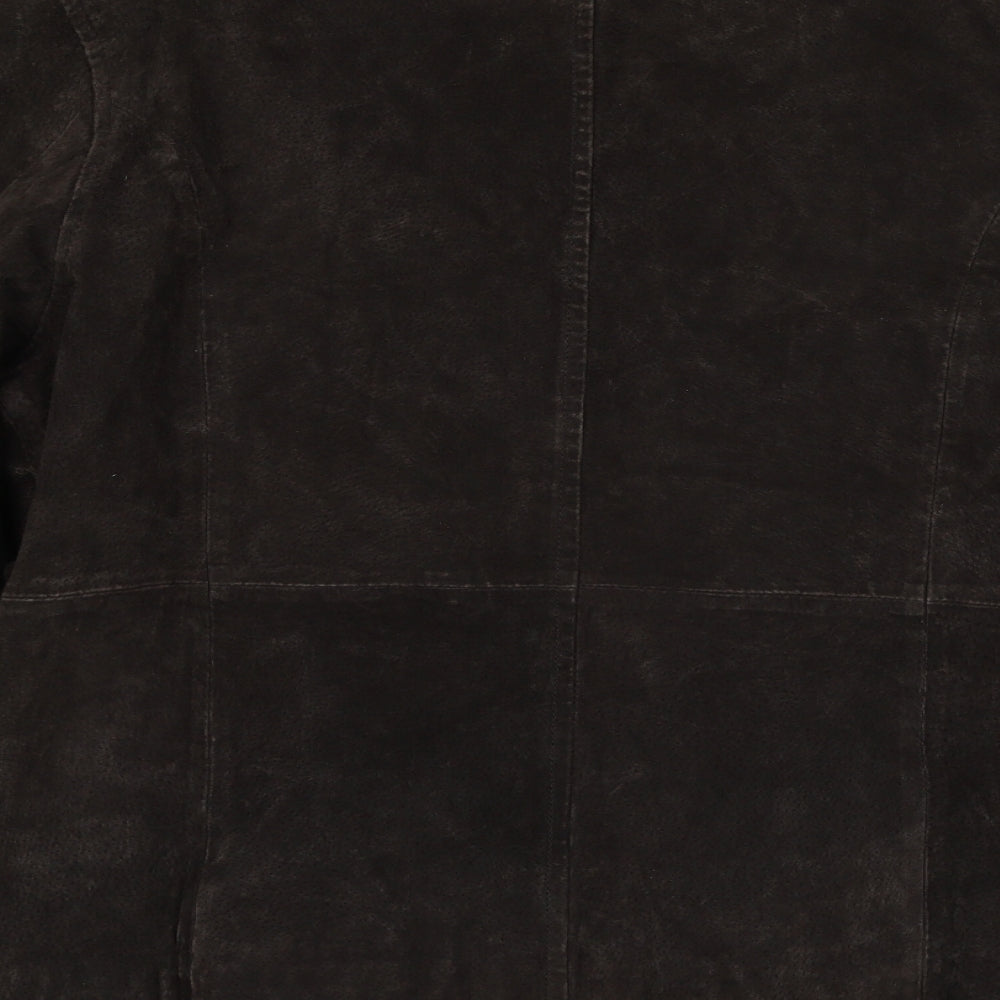 TU Womens Brown   Jacket  Size 18  - Suede