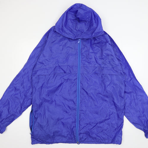Marks and Spencer Womens Blue   Parka Coat One Size