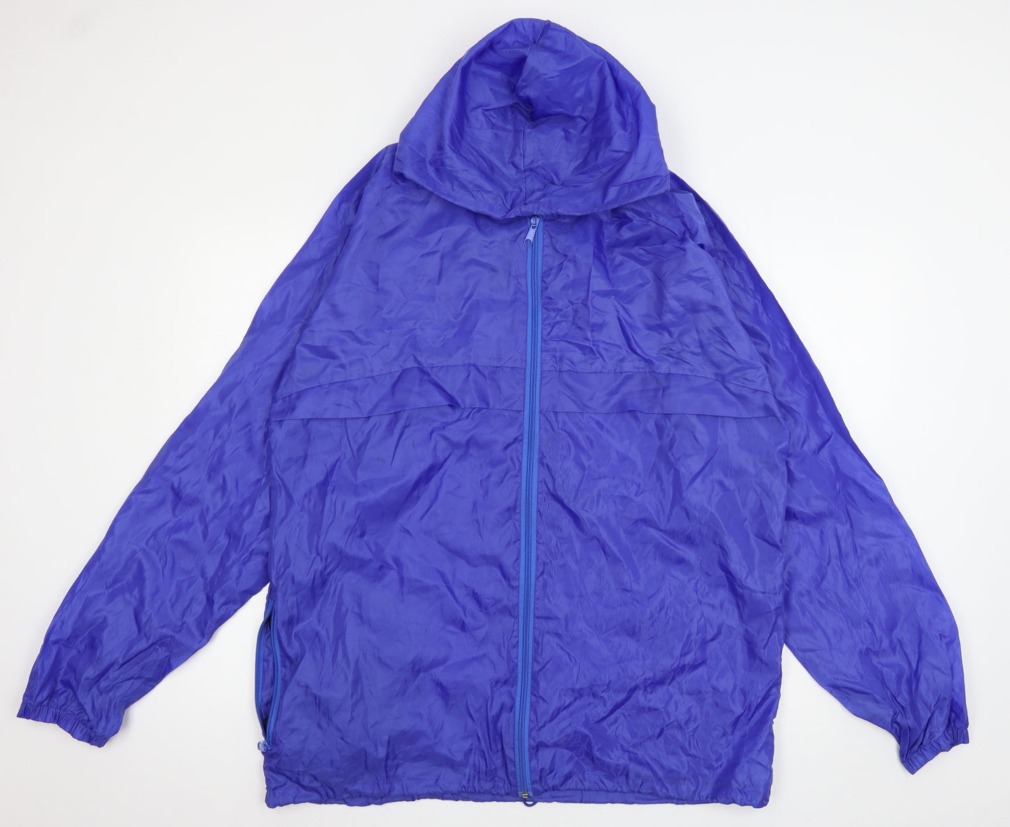 Marks and Spencer Womens Blue   Parka Coat One Size