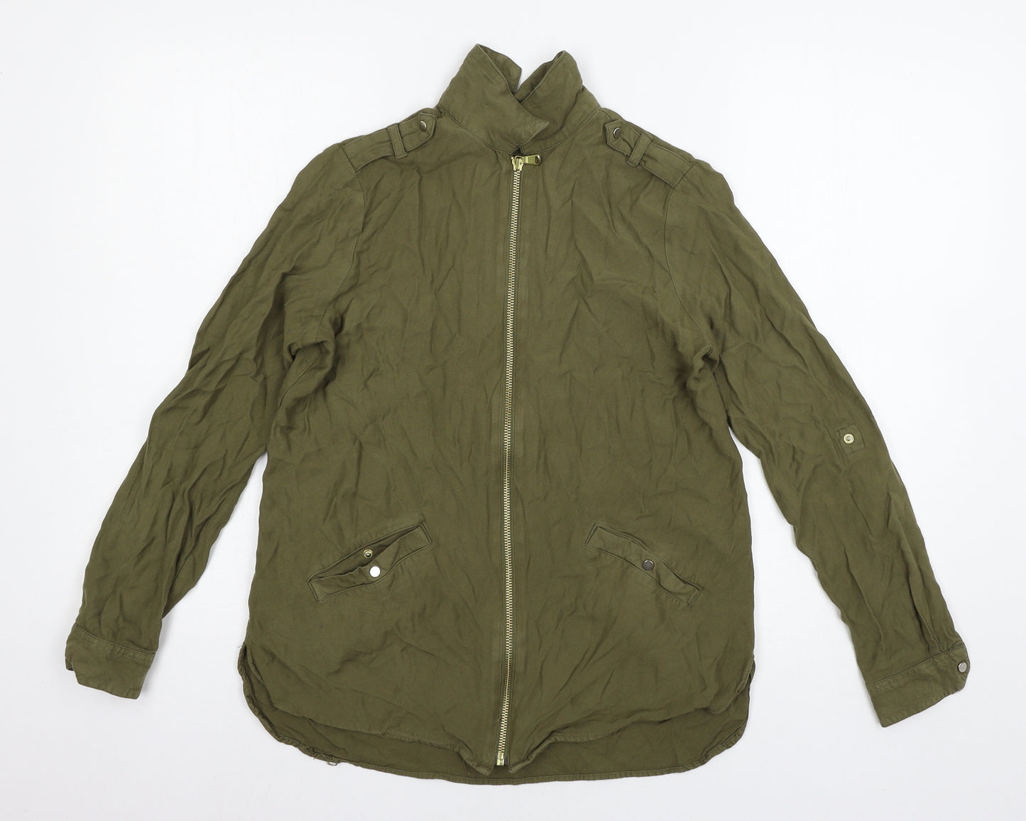 River Island Womens Green   Jacket  Size 6  - Shirt jacket