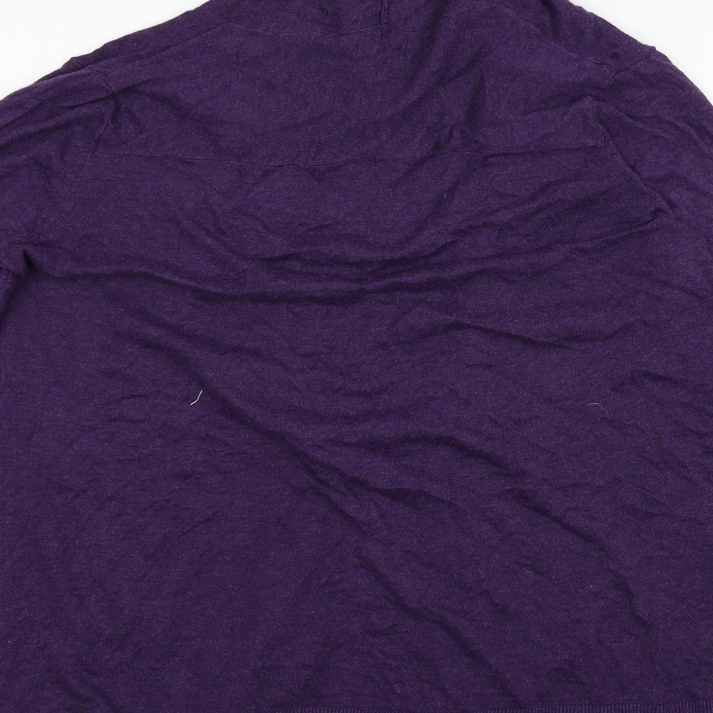 Gap Womens Purple  Knit Cardigan Jumper Size XL