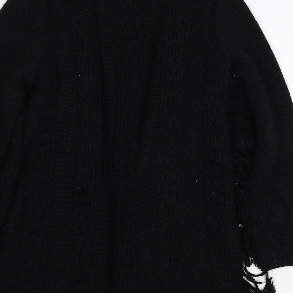 George Womens Black  Knit Cardigan Jumper Size 14