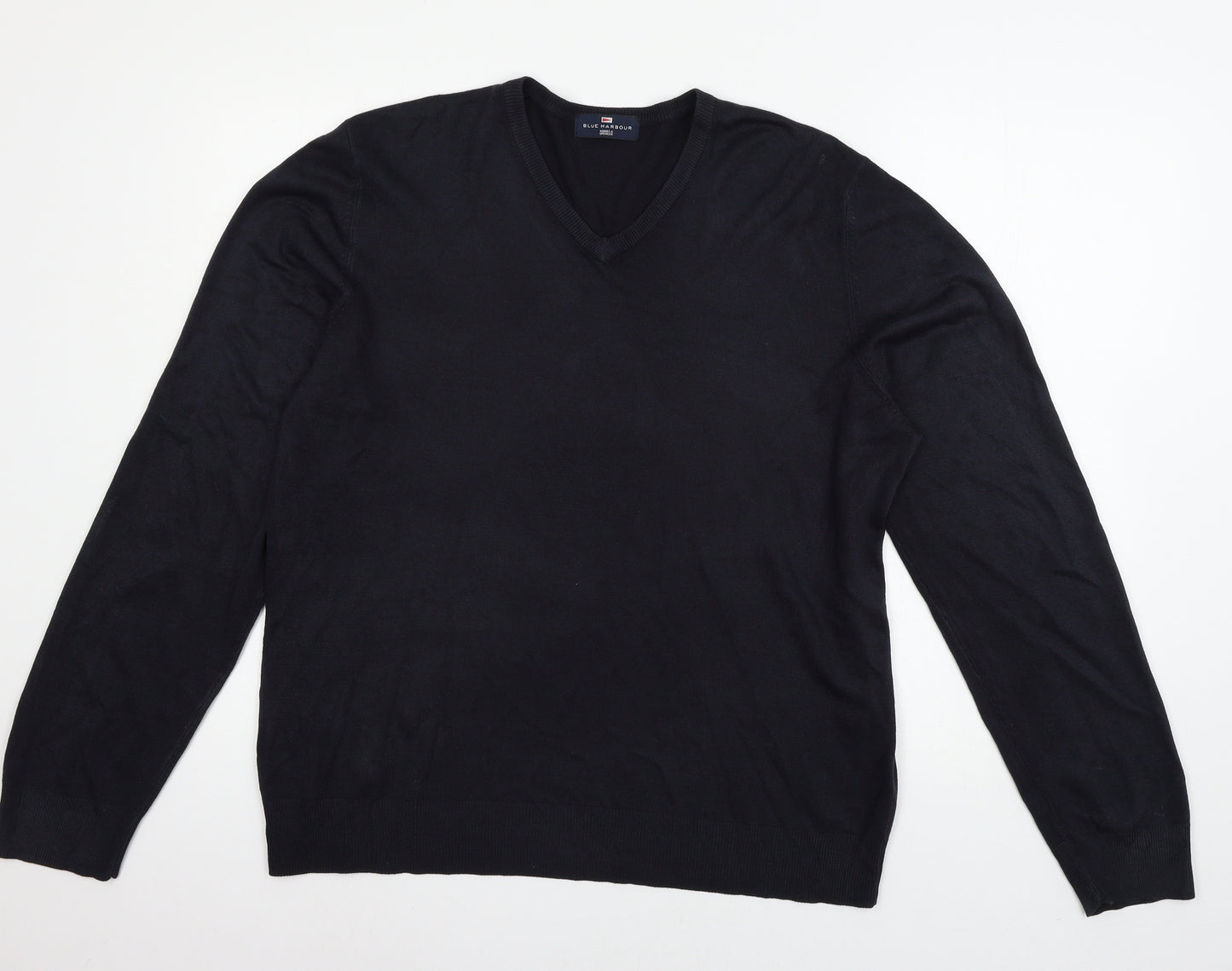 Marks and Spencer Mens Blue  Knit Pullover Jumper Size L