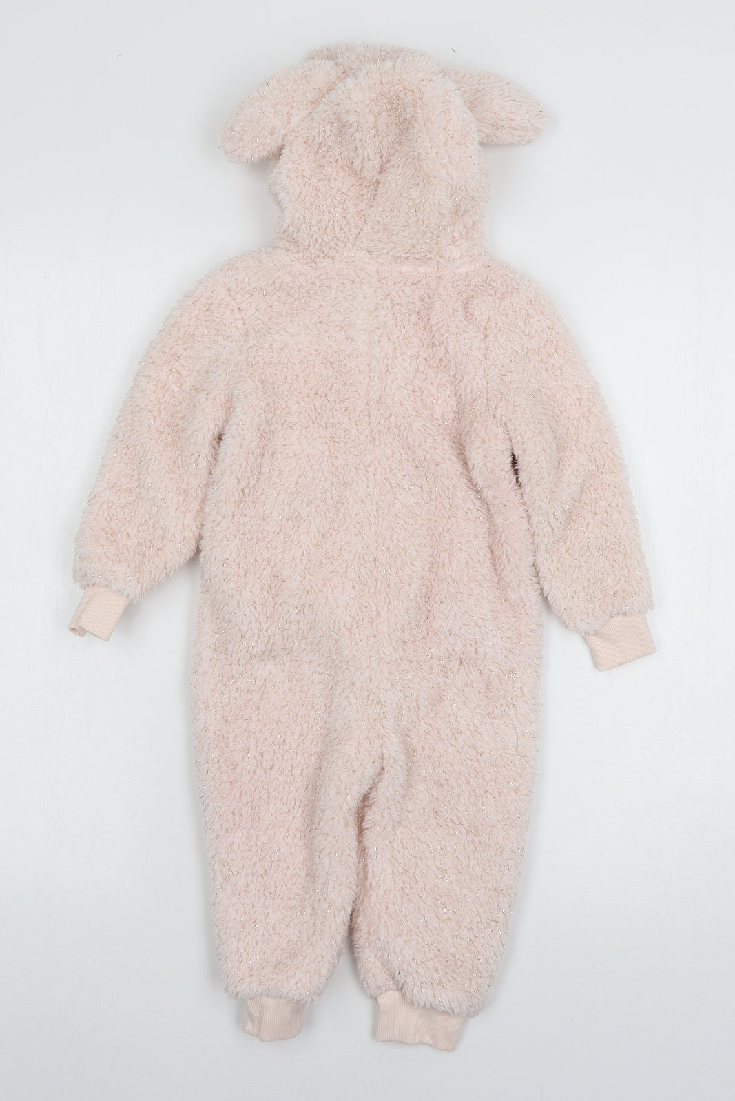 Little Kids Baby Pink  Microfibre Jacket  Size 12-18 Months