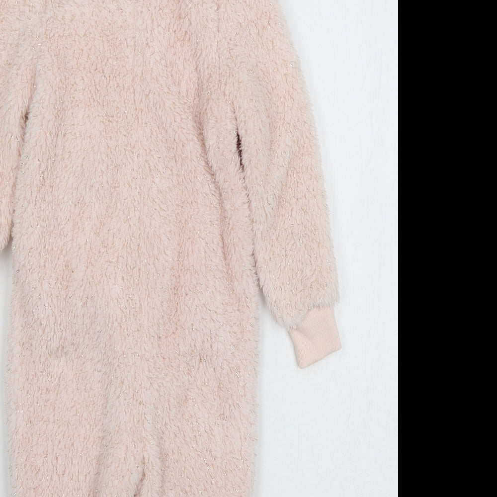 Little Kids Baby Pink  Microfibre Jacket  Size 12-18 Months