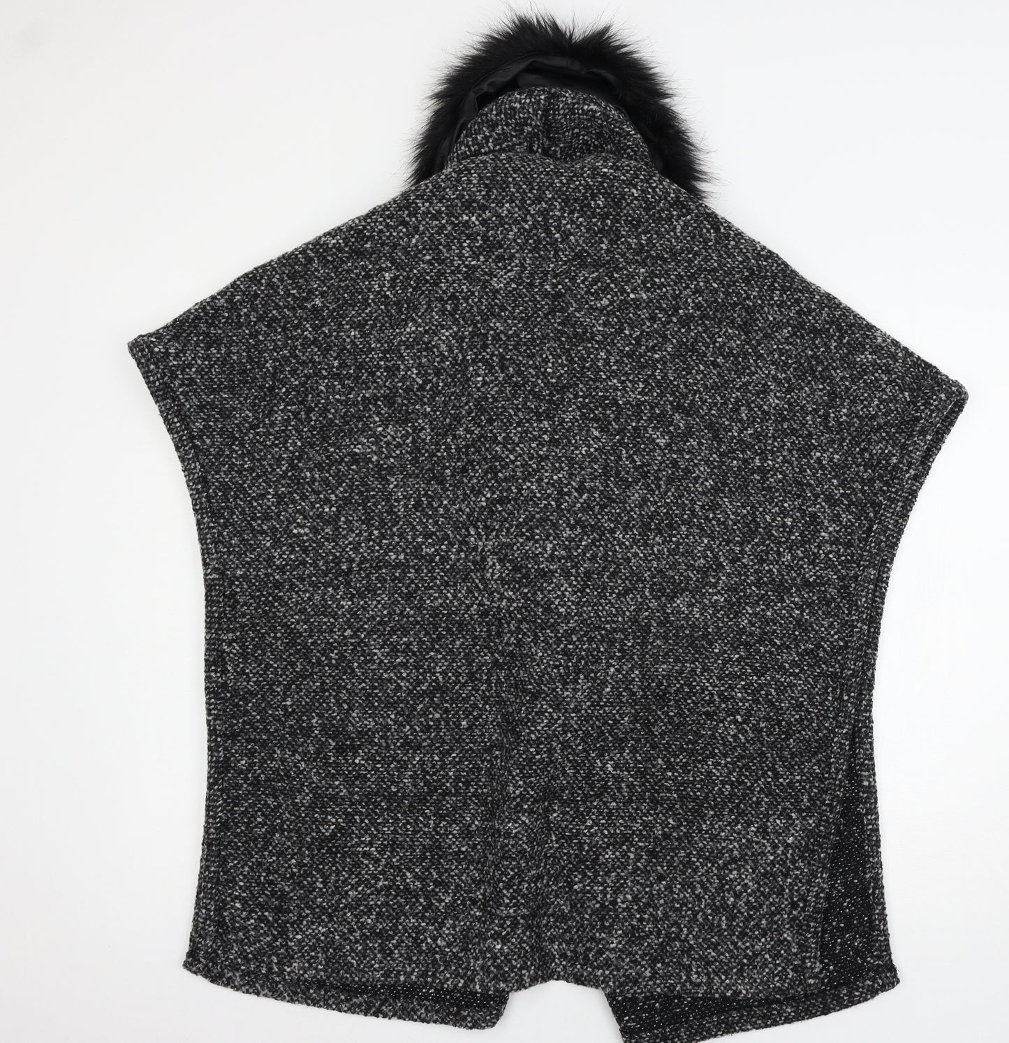 Intuition Womens Black Polka Dot  Jacket  Size S