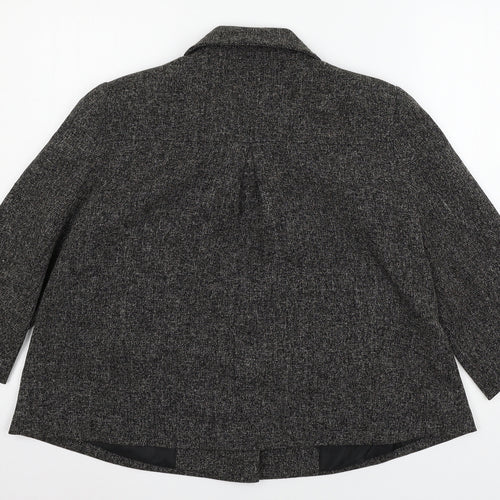Evie Womens Grey   Jacket  Size 12