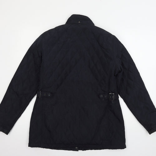 Intuition Womens Blue   Quilted Jacket Size 14