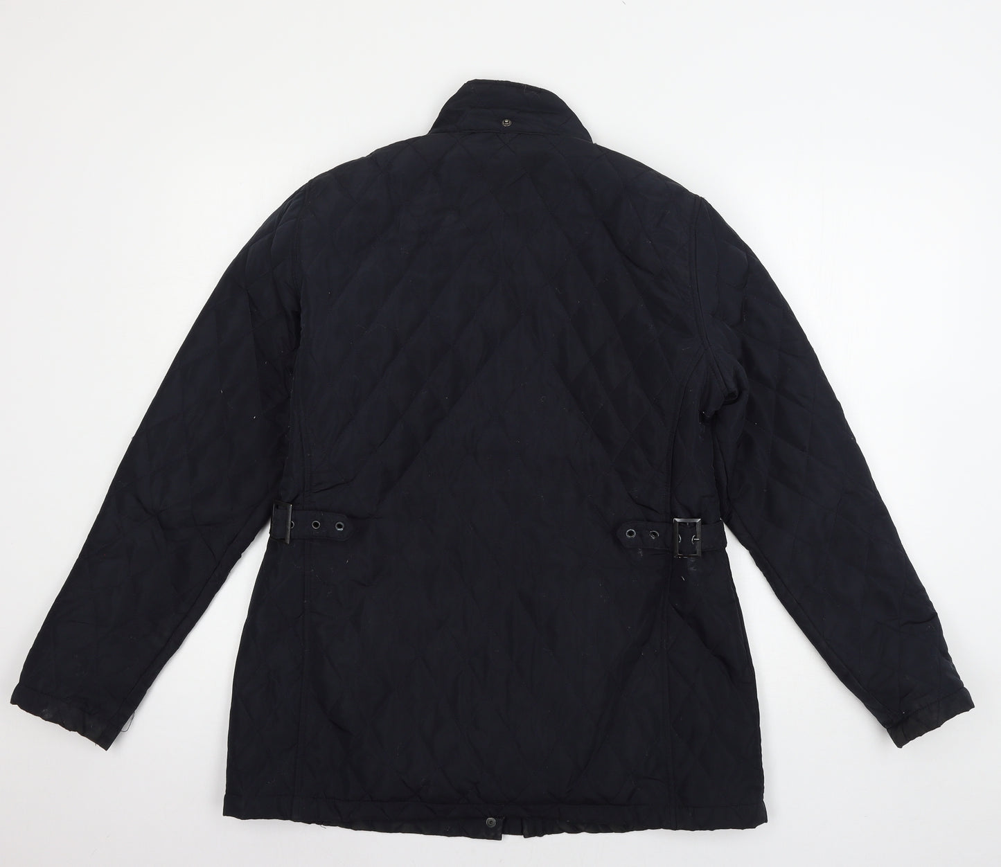 Intuition Womens Blue   Quilted Jacket Size 14
