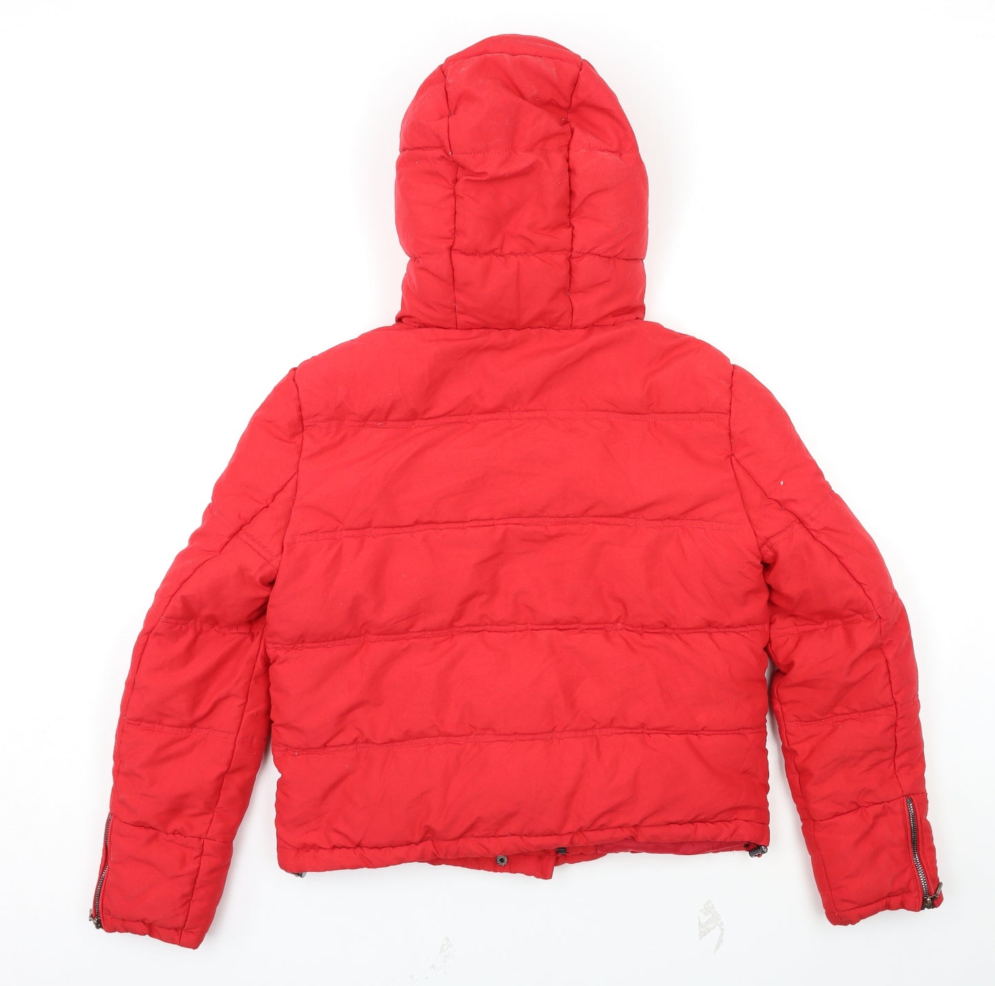 TU Womens Red   Jacket Coat Size 8