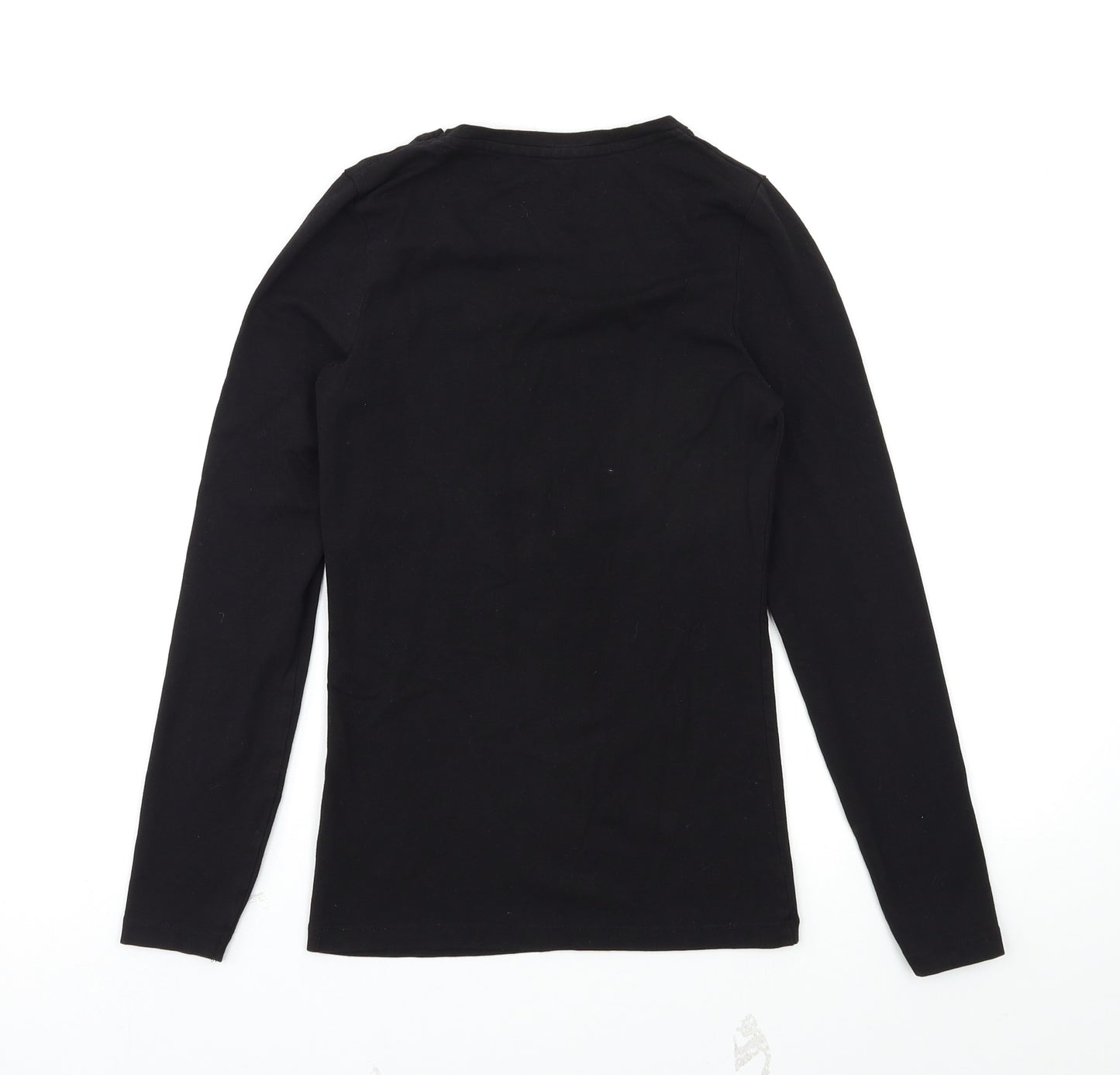 TU Womens Black   Basic T-Shirt Size 8
