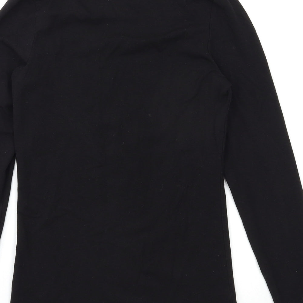 TU Womens Black   Basic T-Shirt Size 8