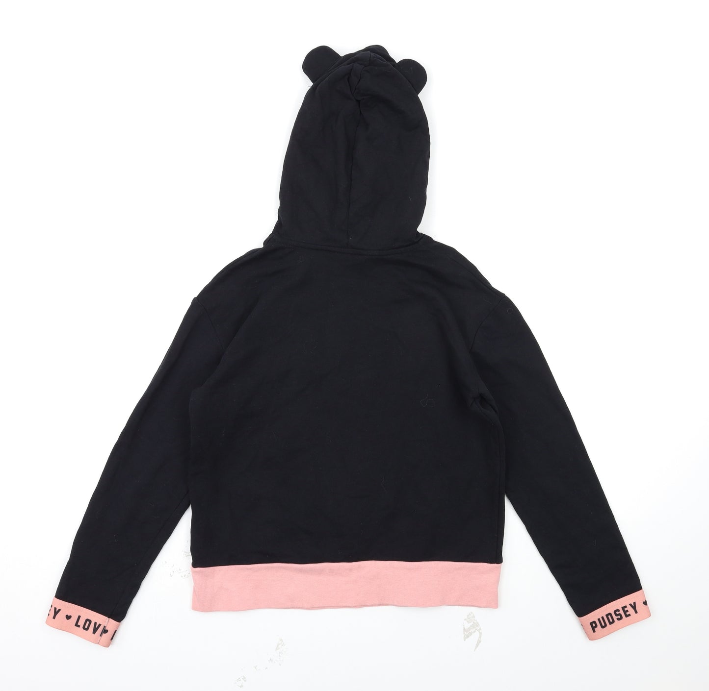 George Girls Black   Pullover Jumper Size 11-12 Years