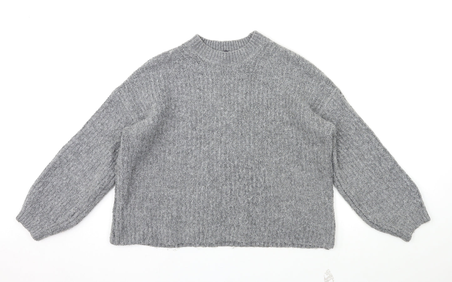 M&S Womens Grey   Pullover Jumper Size M
