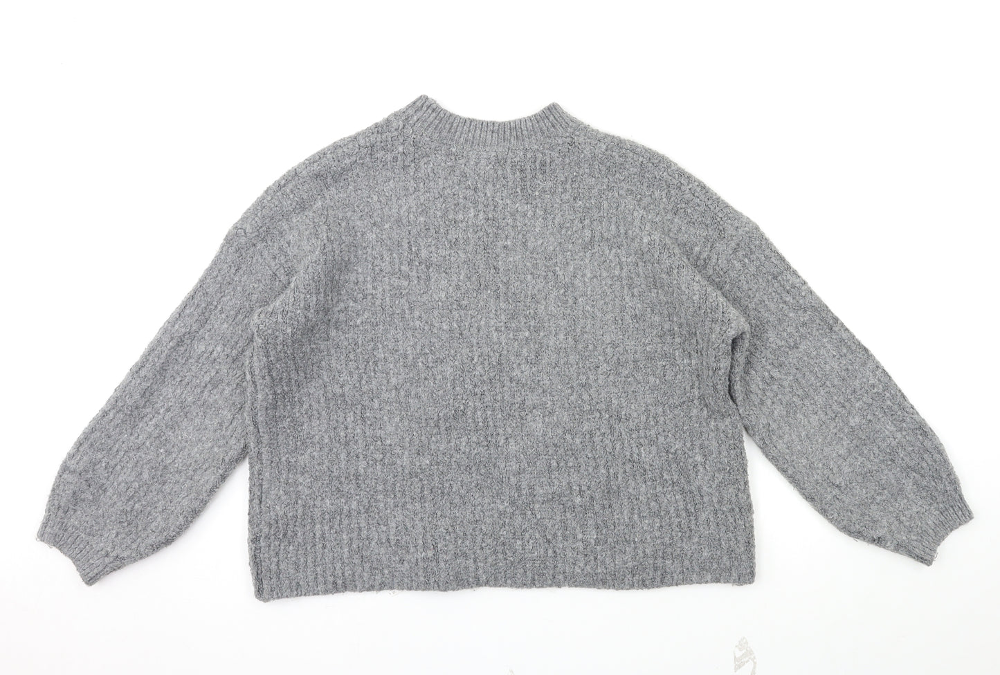M&S Womens Grey   Pullover Jumper Size M