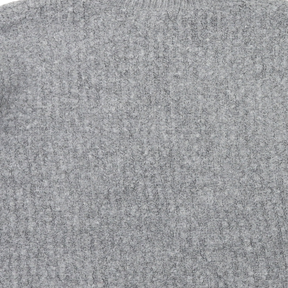 M&S Womens Grey   Pullover Jumper Size M