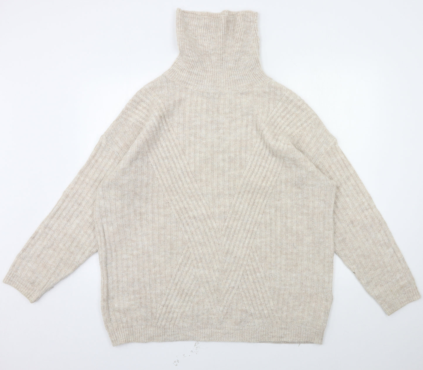 Primark Womens Ivory   Pullover Jumper Size L