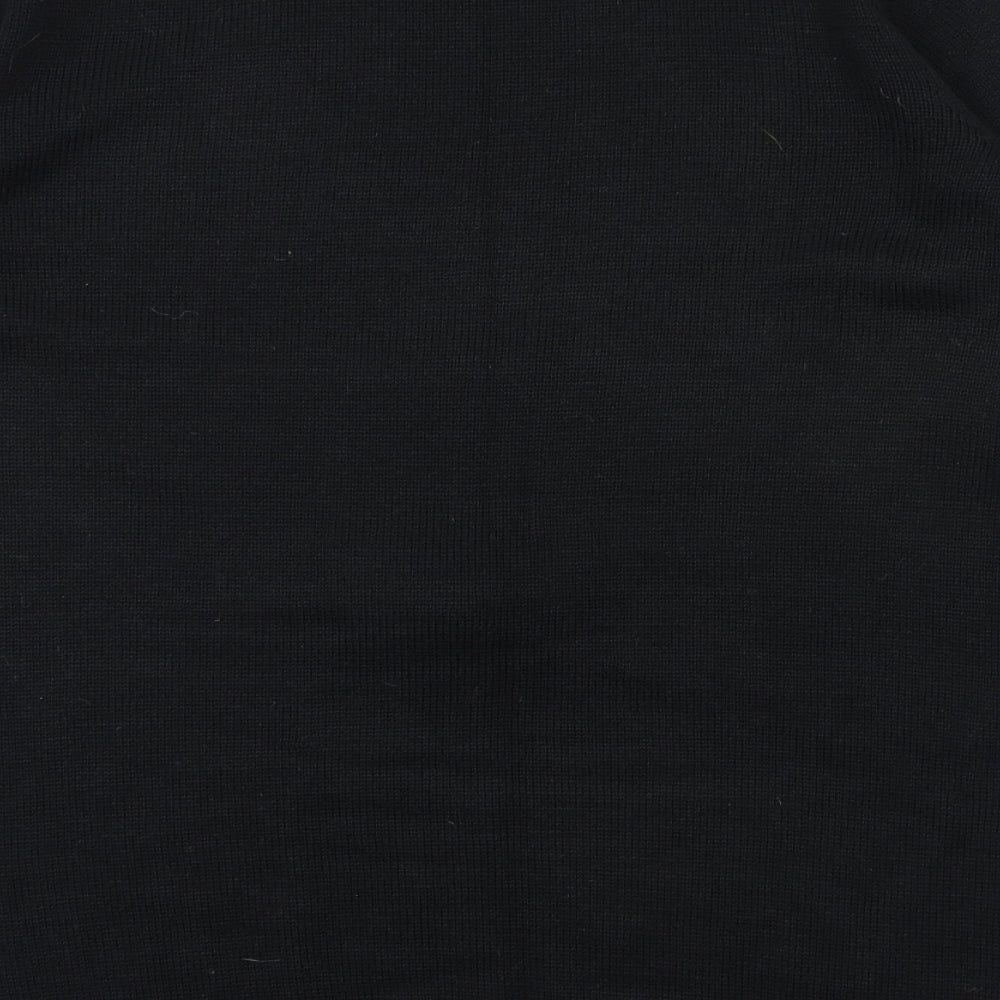 George Womens Black   Pullover Jumper Size L  - Christmas jumper