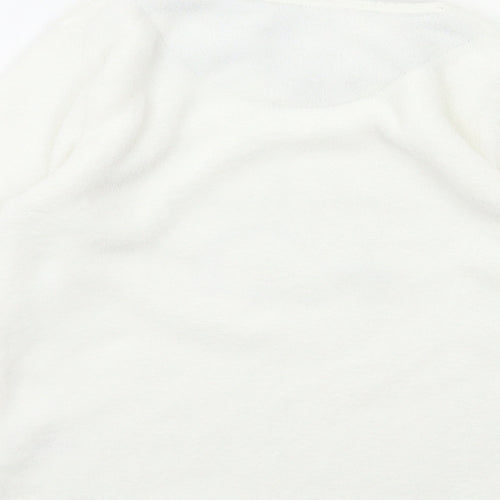 Primark Girls White   Top Pyjama Top Size 9-10 Years