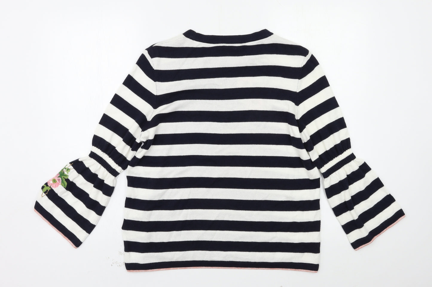 M&S Womens Multicoloured Striped  Pullover Jumper Size 12