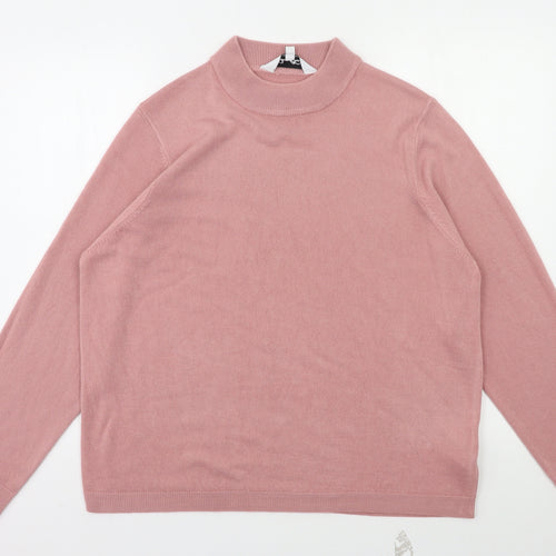 PALM TREE Womens Pink   Pullover Jumper Size XL