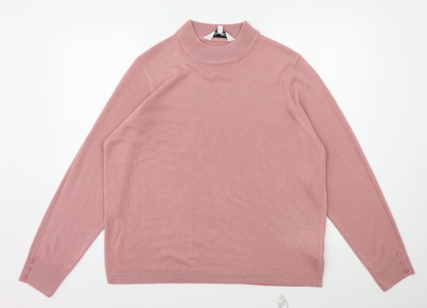 PALM TREE Womens Pink   Pullover Jumper Size XL