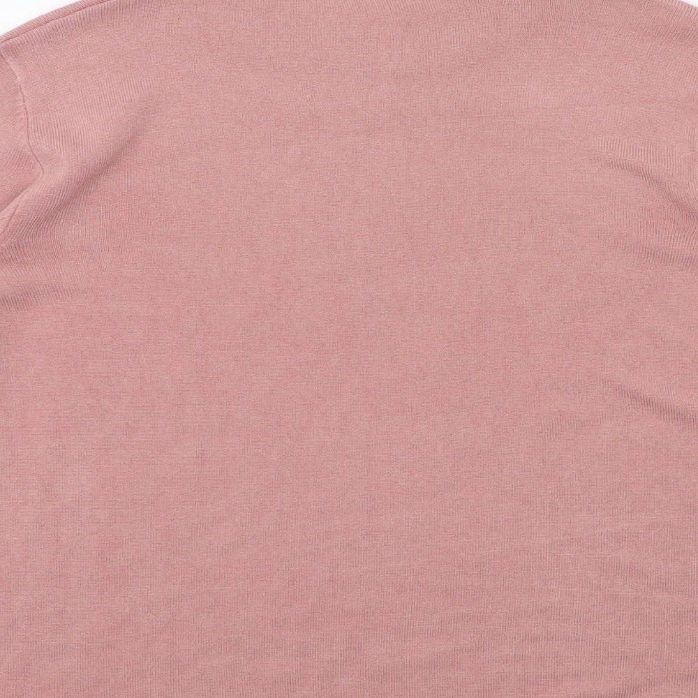 PALM TREE Womens Pink   Pullover Jumper Size XL