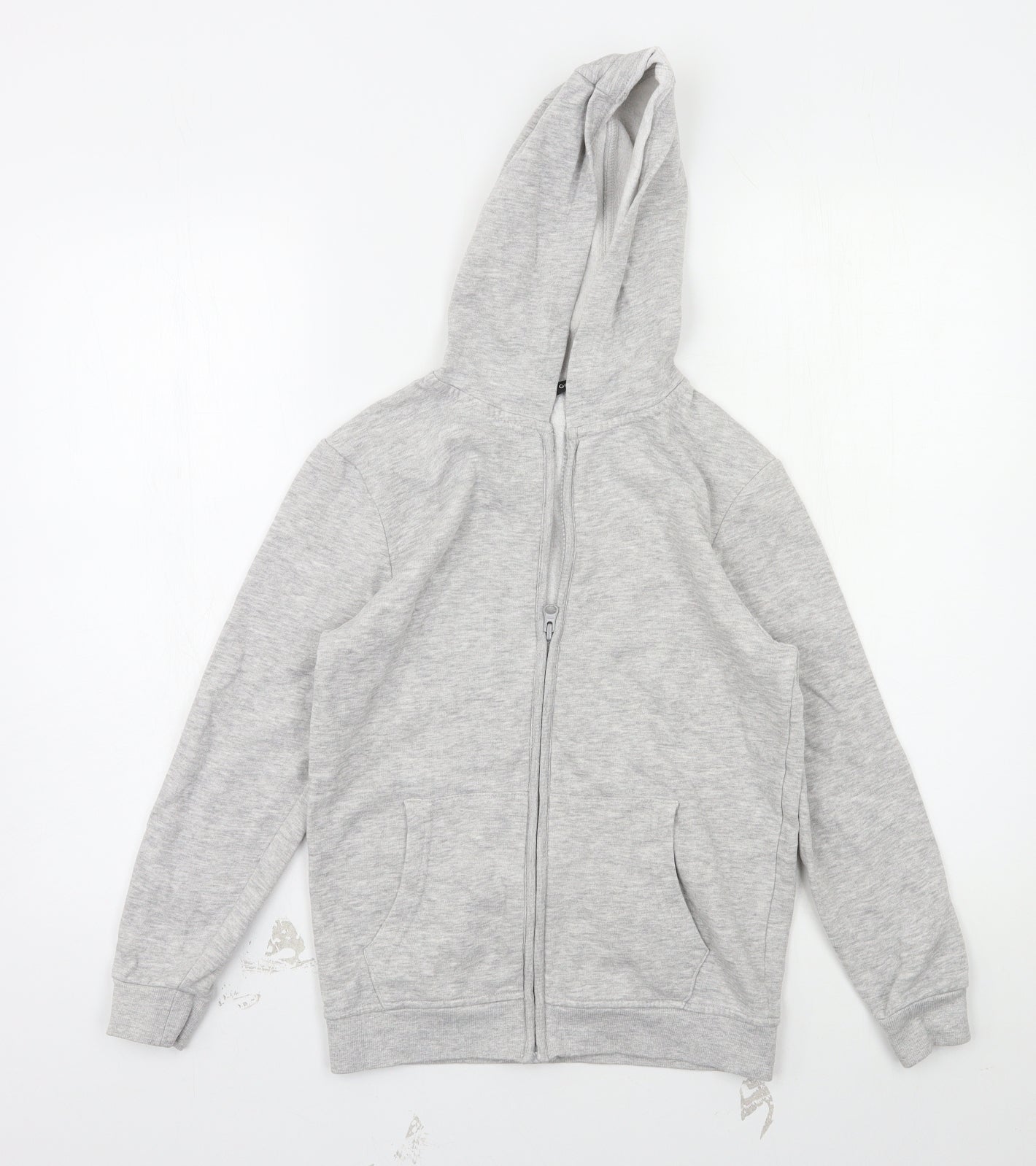 George Boys Grey   Full Zip Jumper Size 9-10 Years