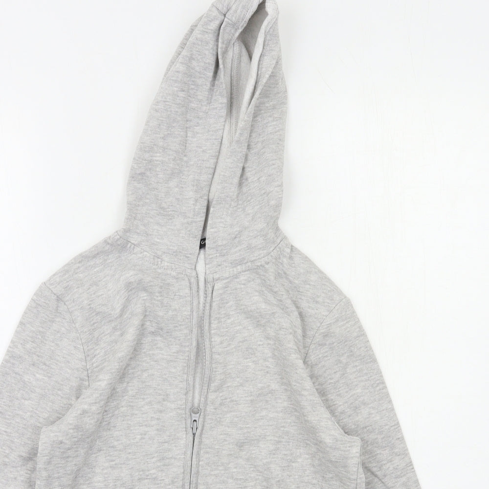 George Boys Grey   Full Zip Jumper Size 9-10 Years