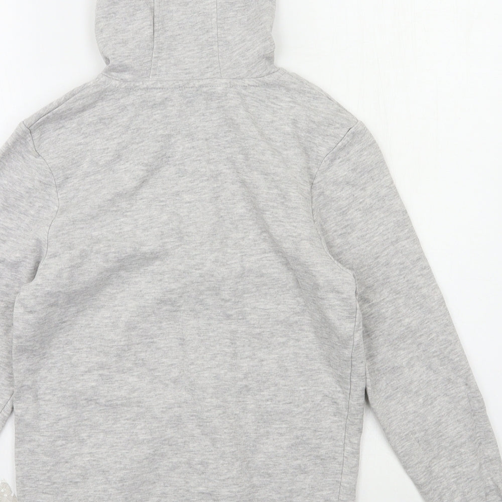 George Boys Grey   Full Zip Jumper Size 9-10 Years