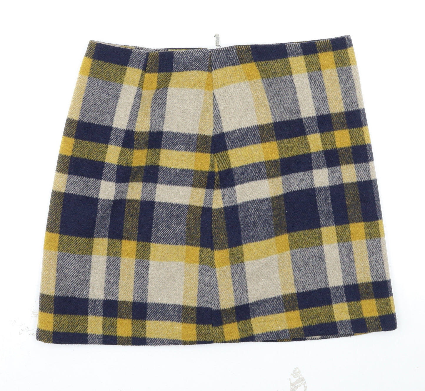 George Womens Multicoloured Check  A-Line Skirt Size 12