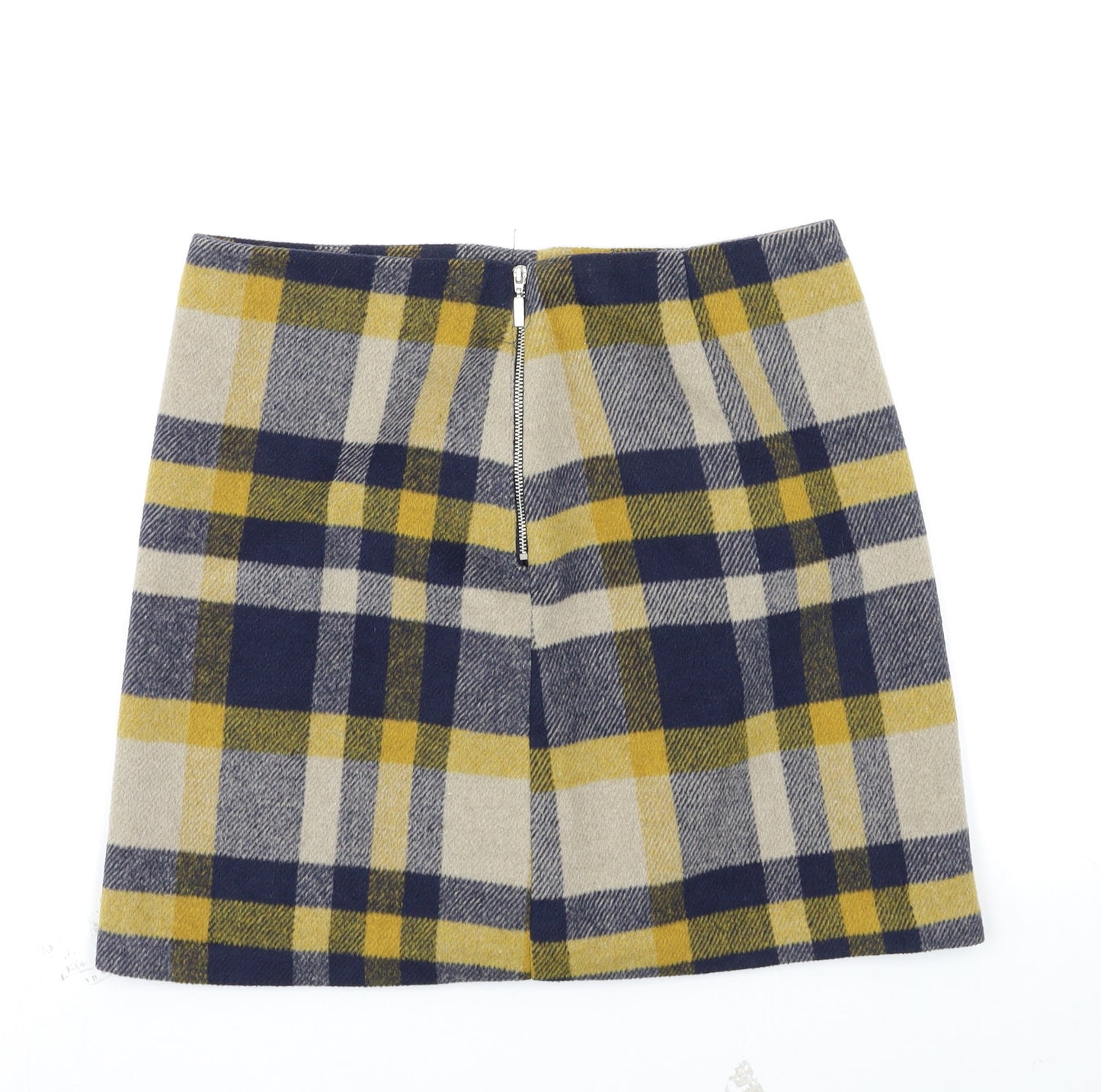 George Womens Multicoloured Check  A-Line Skirt Size 12