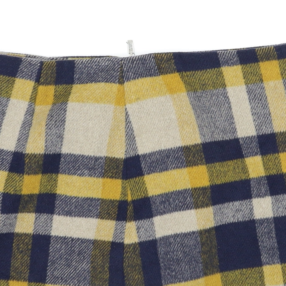 George Womens Multicoloured Check  A-Line Skirt Size 12