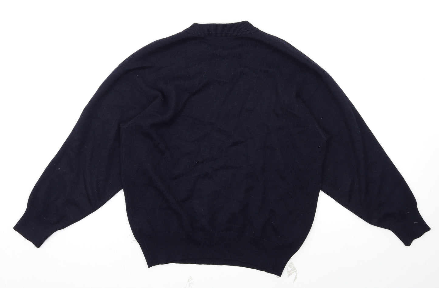 Jaeger Mens Blue   Pullover Sweatshirt Size L