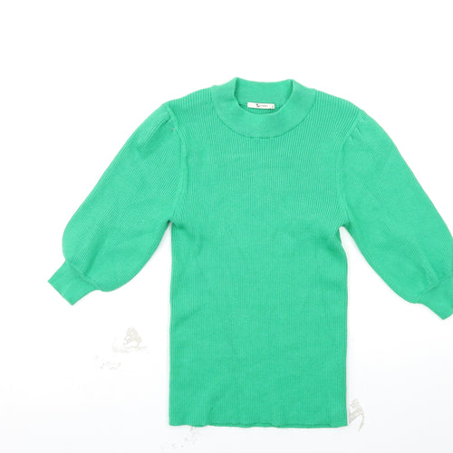 TU Womens Green   Pullover Jumper Size 8