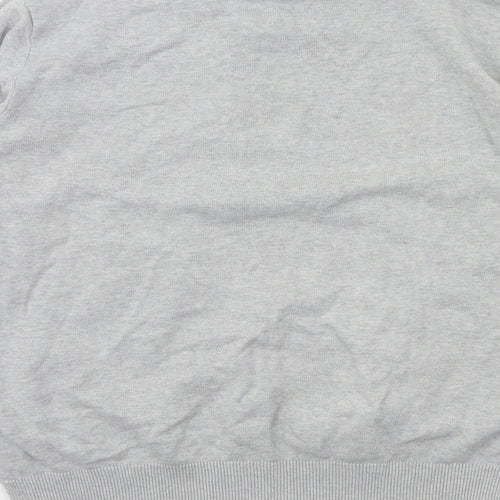 George Mens Grey   Pullover Sweatshirt Size M